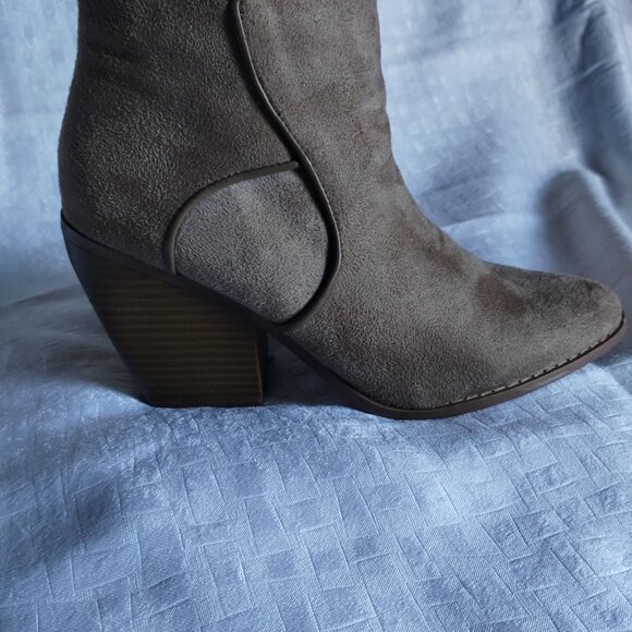 Heel ankle Boot "beige" - Picture 4 of 4